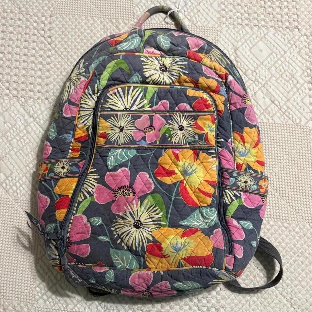 Y2K Retired Vera Bradley Jazzy Blooms Backpack